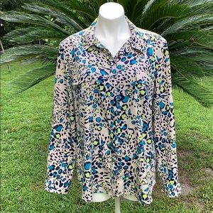 Attention Long Sleeve button Up